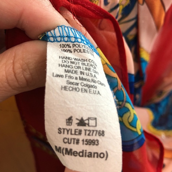 MAKE OFFER 🎊🛍 Printed Sleeveless Top Sweet Rain - Picture 4 of 6